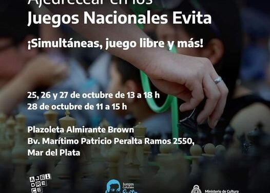 Festival de Ajedrez «Juegos Culturales Evita»
